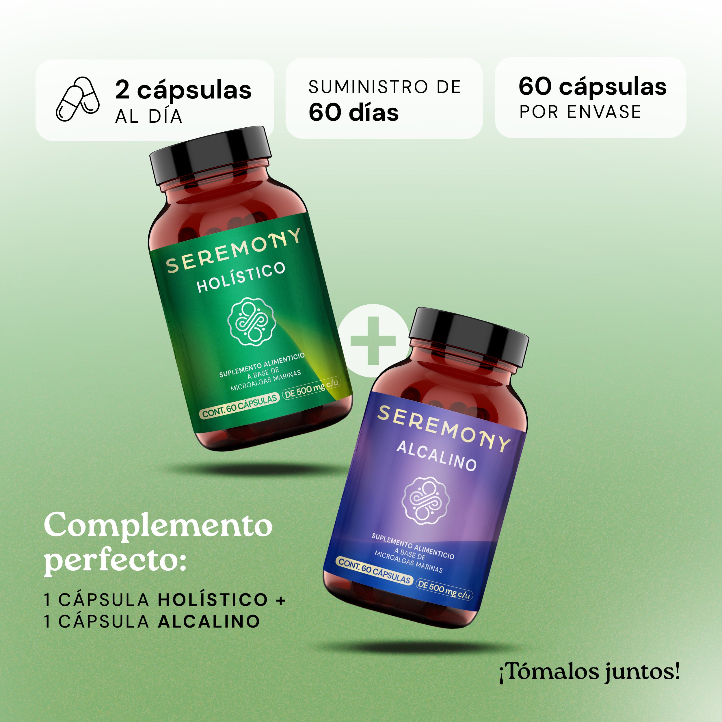 Holistico | suplemento de vitaminas y aminoácidos esenciales