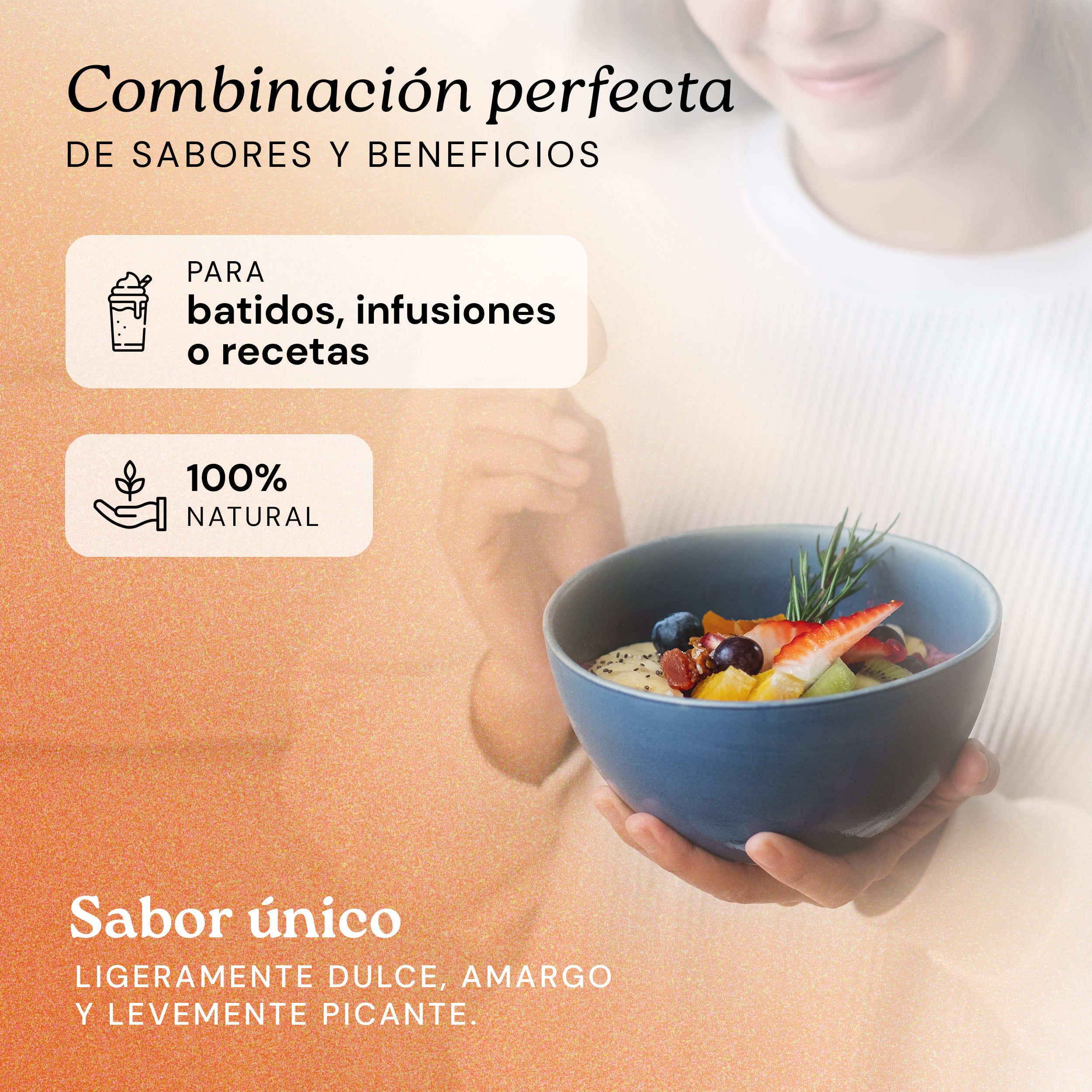 Cúrcuma Orgánica con Pimienta Negra 200 g