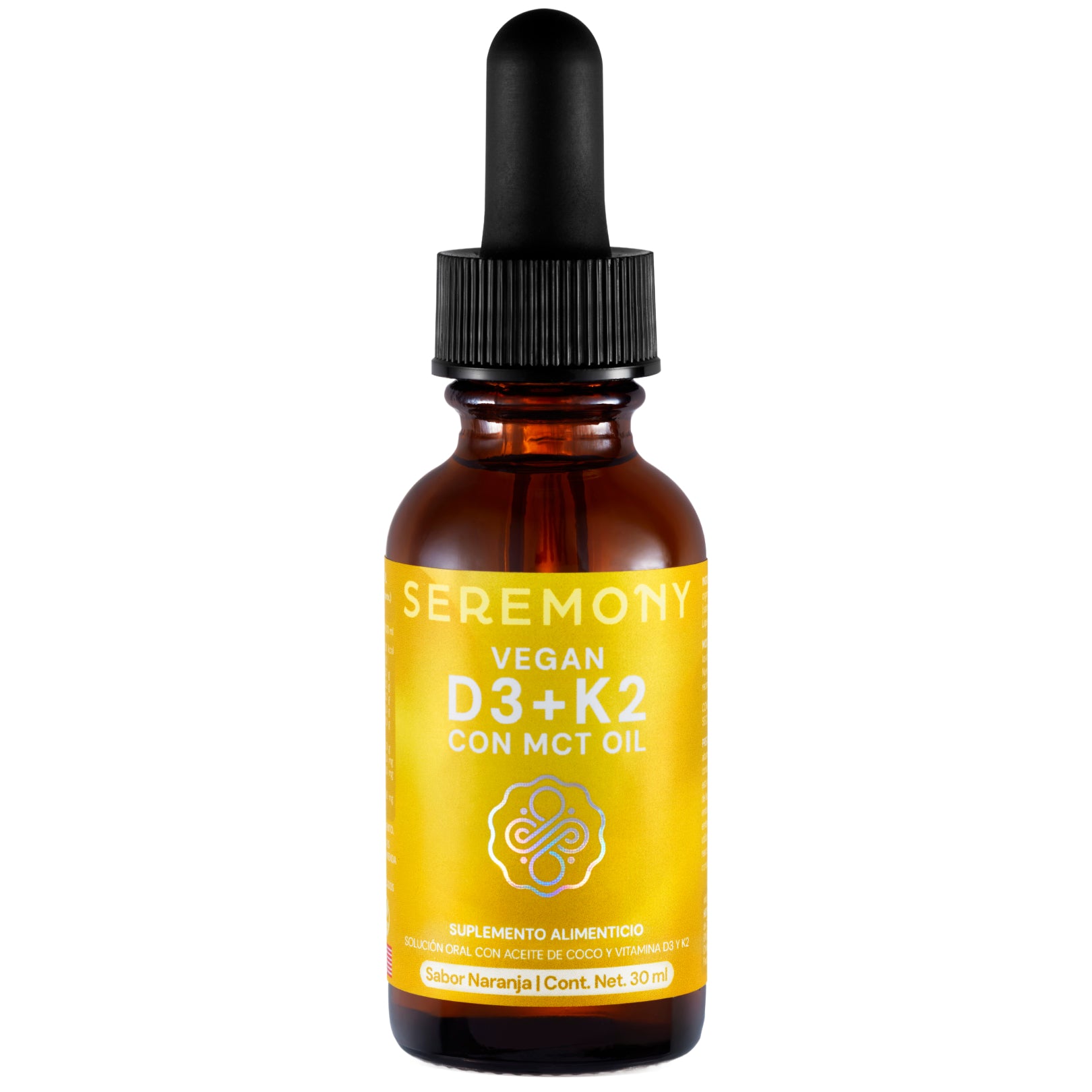 Vitamina D3 + K2 en Gotas con Aceite de Coco MCT Orgánico